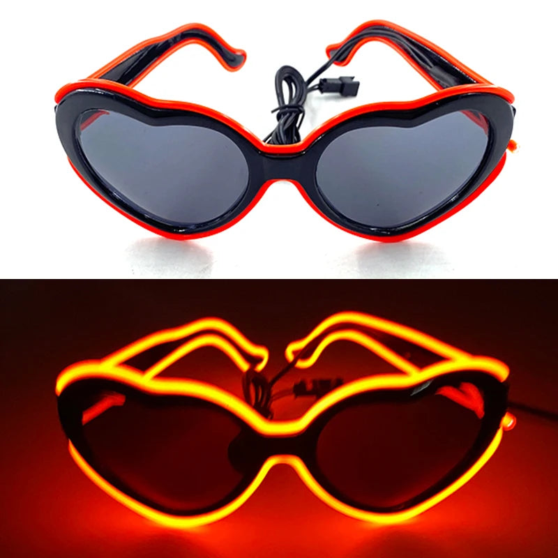 Light Up LED Glow Sunglasses – Fun & Flashy Neon Party Shades