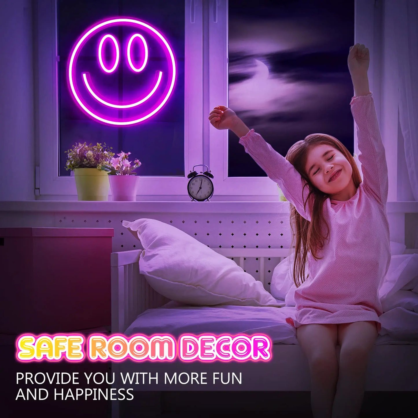 Smiley Face Neon Signs – Fun and Cheerful Vibes