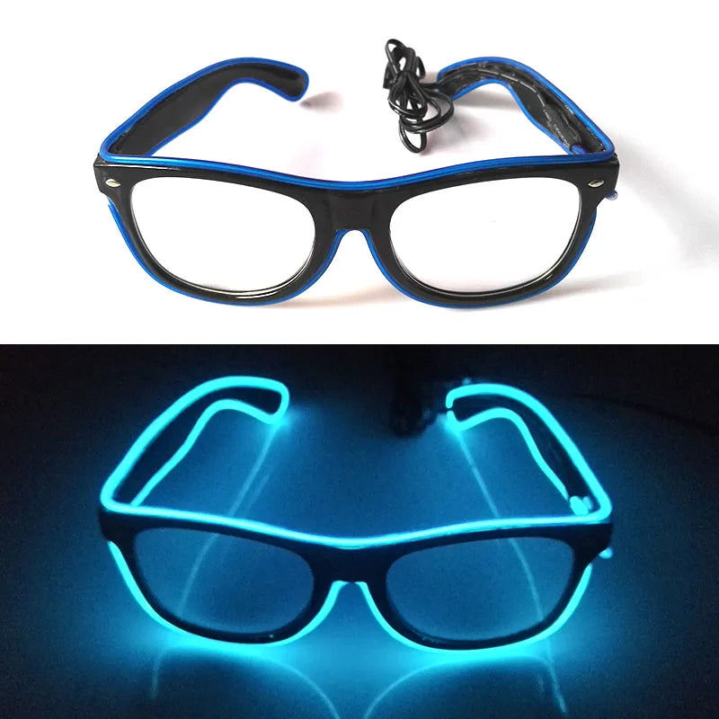 Light Up LED Glow Sunglasses – Fun & Flashy Neon Party Shades