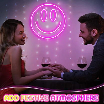 Smiley Face Neon Signs – Fun and Cheerful Vibes