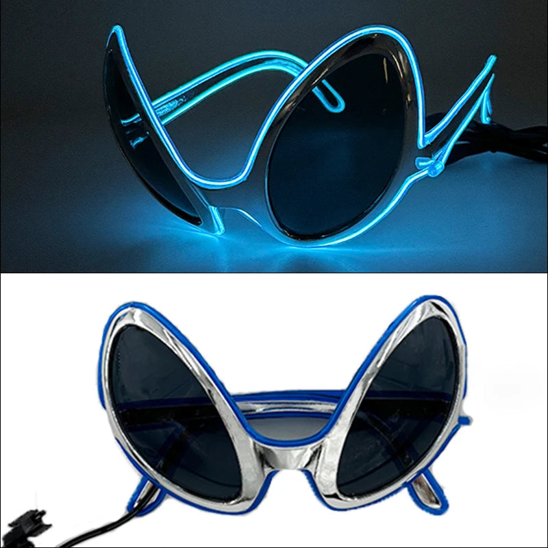 Light Up LED Glow Sunglasses – Fun & Flashy Neon Party Shades