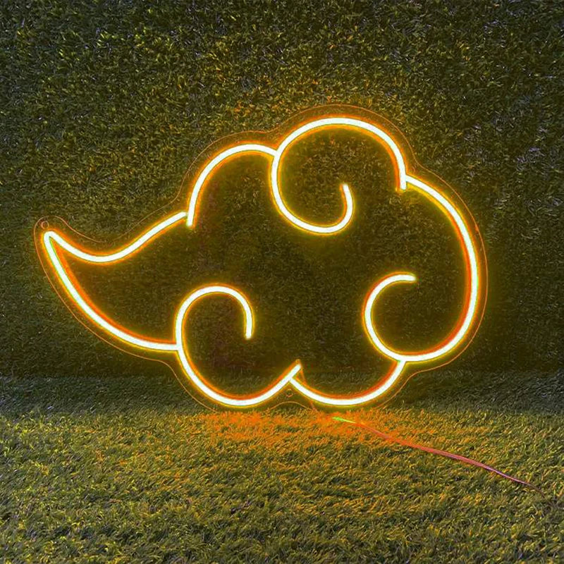 Iconic Neon Anime Cloud - LED Wall sign