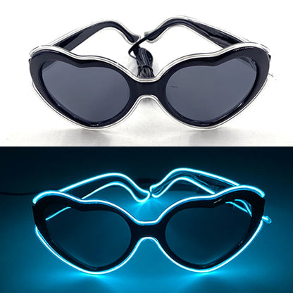 Light Up LED Glow Sunglasses – Fun & Flashy Neon Party Shades