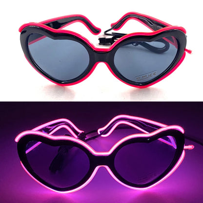 Light Up LED Glow Sunglasses – Fun & Flashy Neon Party Shades