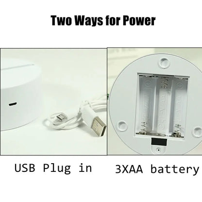 Moving Sand Art LED Hourglass – Mesmerizing Flowing Sand Display