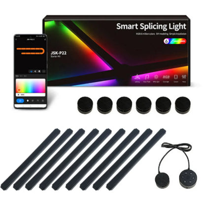 LED RGB Splicing Wall Light – Color-Changing Modular Wall Light