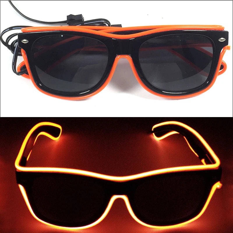 Light Up LED Glow Sunglasses – Fun & Flashy Neon Party Shades