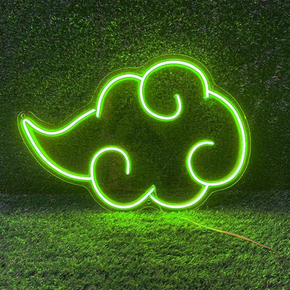 Iconic Neon Anime Cloud - LED Wall sign