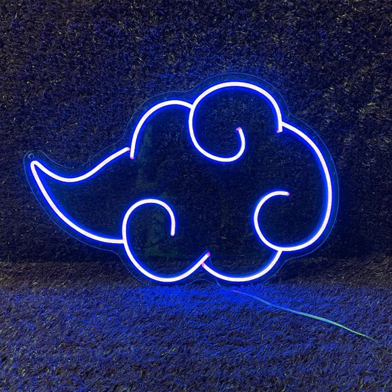 Iconic Neon Anime Cloud - LED Wall sign