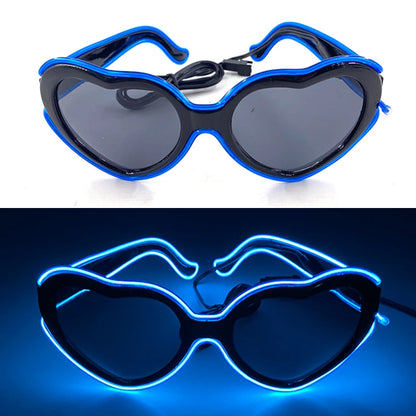 Light Up LED Glow Sunglasses – Fun & Flashy Neon Party Shades