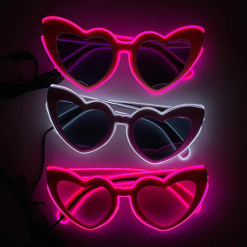 Light Up LED Glow Sunglasses – Fun & Flashy Neon Party Shades