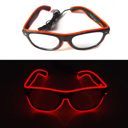 Light Up LED Glow Sunglasses – Fun & Flashy Neon Party Shades