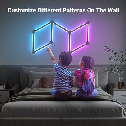 LED RGB Splicing Wall Light – Color-Changing Modular Wall Light