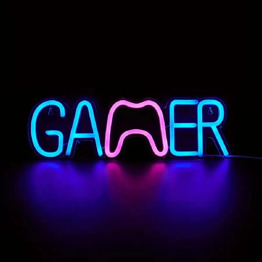 Game Room Neon Signs – Vibrant LED Wall Decor for Gamers