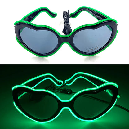 Light Up LED Glow Sunglasses – Fun & Flashy Neon Party Shades