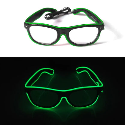 Light Up LED Glow Sunglasses – Fun & Flashy Neon Party Shades