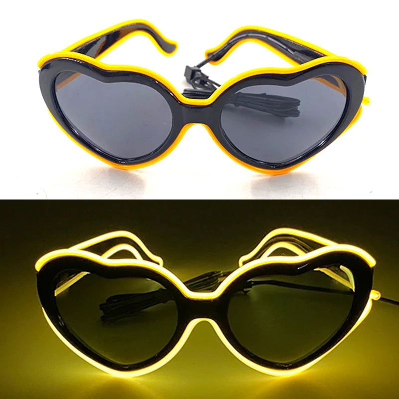 Light Up LED Glow Sunglasses – Fun & Flashy Neon Party Shades