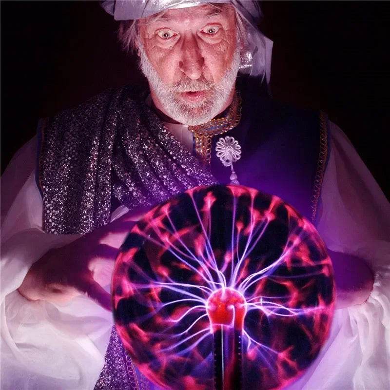 Plasma Ball Touch Lamp – Interactive Lightning Sphere for Fun & Decor