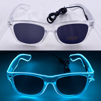Light Up LED Glow Sunglasses – Fun & Flashy Neon Party Shades