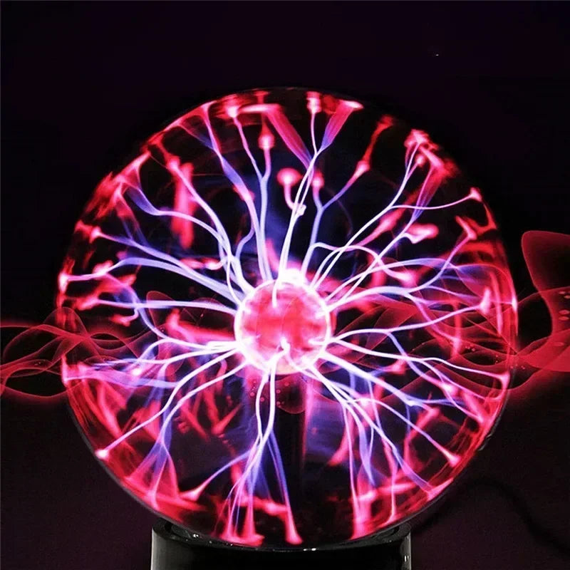 Plasma Ball Touch Lamp – Interactive Lightning Sphere for Fun & Decor