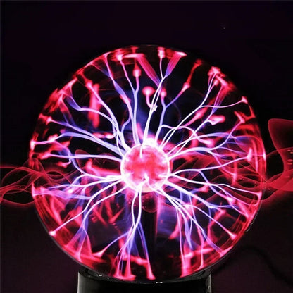 Plasma Ball Touch Lamp – Interactive Lightning Sphere for Fun & Decor