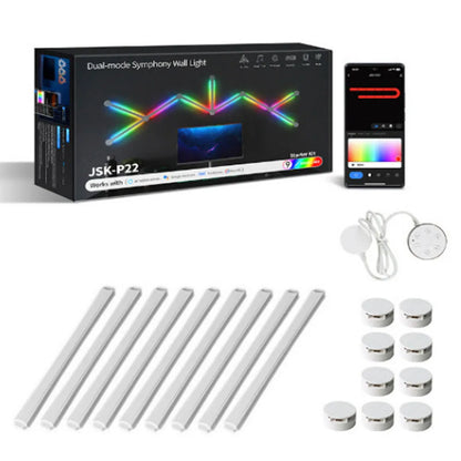 LED RGB Splicing Wall Light – Color-Changing Modular Wall Light