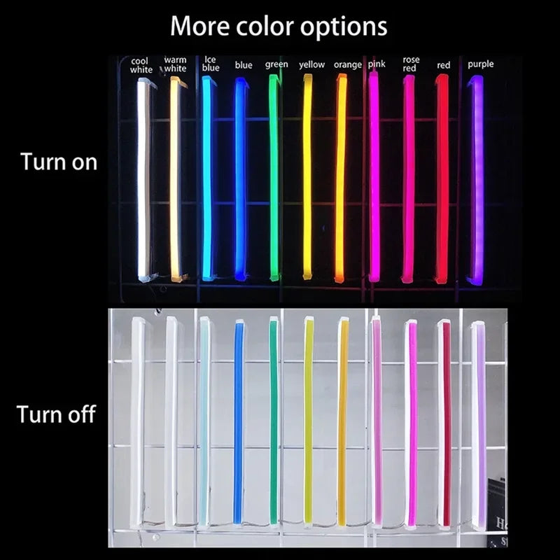 Eyelashes Neon Sign – Chic LED Wall Decor for Beauty Lovers