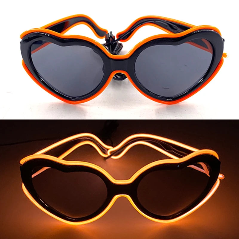 Light Up LED Glow Sunglasses – Fun & Flashy Neon Party Shades