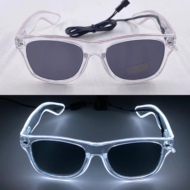 Light Up LED Glow Sunglasses – Fun & Flashy Neon Party Shades
