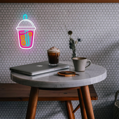 Boba Tea LED Neon Sign – Fun & Quirky Wall Decor for Boba Lovers