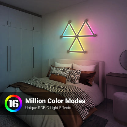 LED RGB Splicing Wall Light – Color-Changing Modular Wall Light