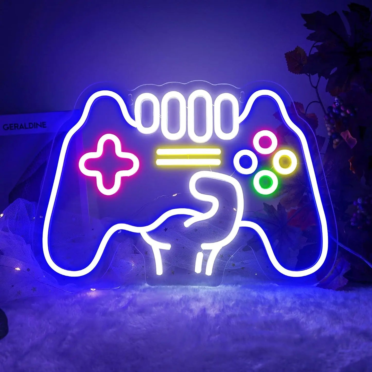 Game Room Neon Signs – Vibrant LED Wall Decor for Gamers