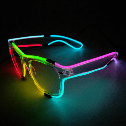 Light Up LED Glow Sunglasses – Fun & Flashy Neon Party Shades