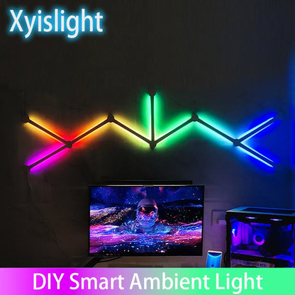 LED RGB Splicing Wall Light – Color-Changing Modular Wall Light