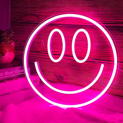 Smiley Face Neon Signs – Fun and Cheerful Vibes