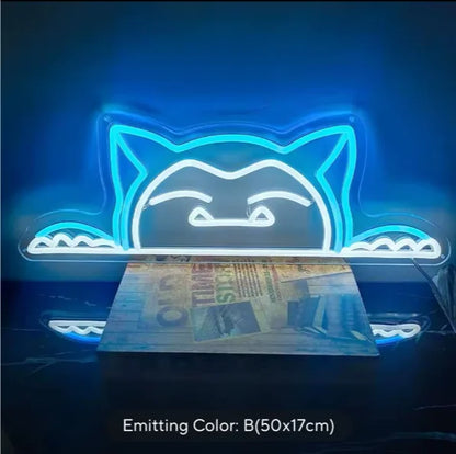 Mountain Neon Sign Wall Art Decor