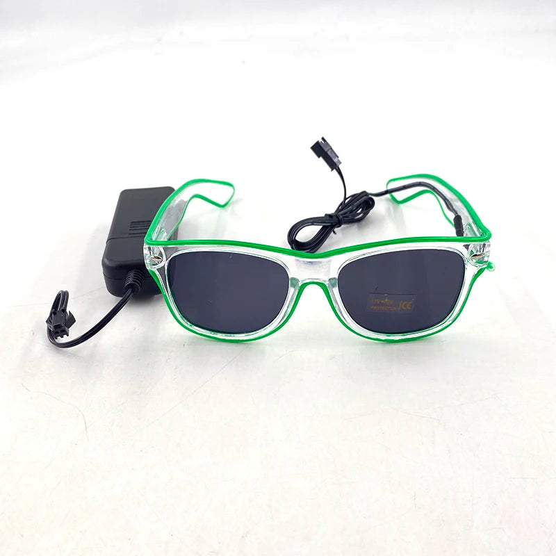 Light Up LED Glow Sunglasses – Fun & Flashy Neon Party Shades