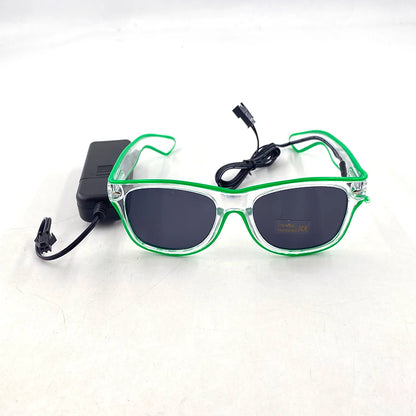 Light Up LED Glow Sunglasses – Fun & Flashy Neon Party Shades