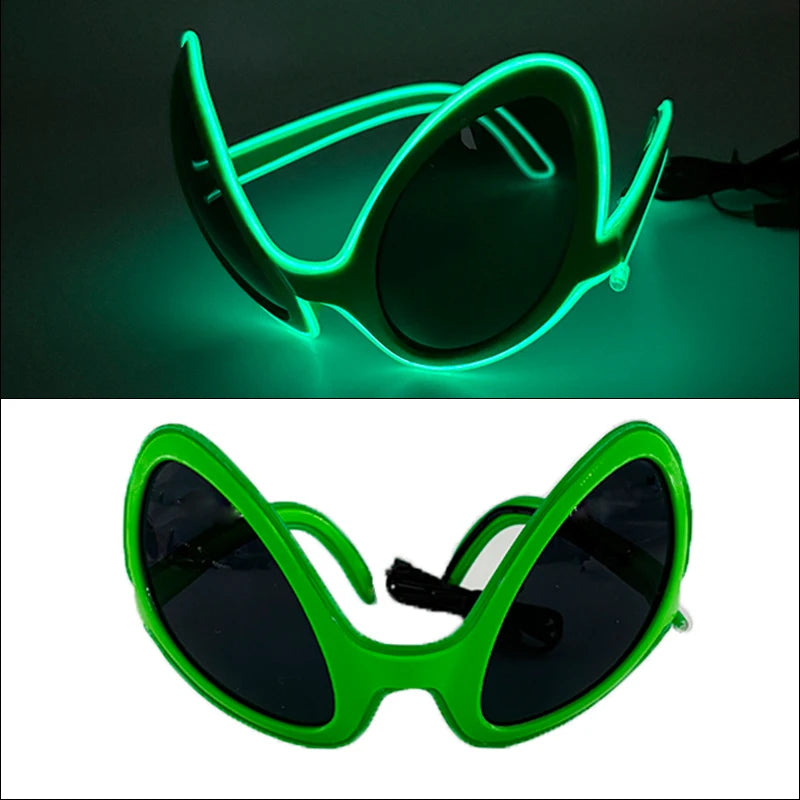 Light Up LED Glow Sunglasses – Fun & Flashy Neon Party Shades