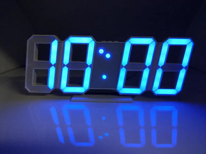 3D LED Digital Alarm Clock – Modern Time Display