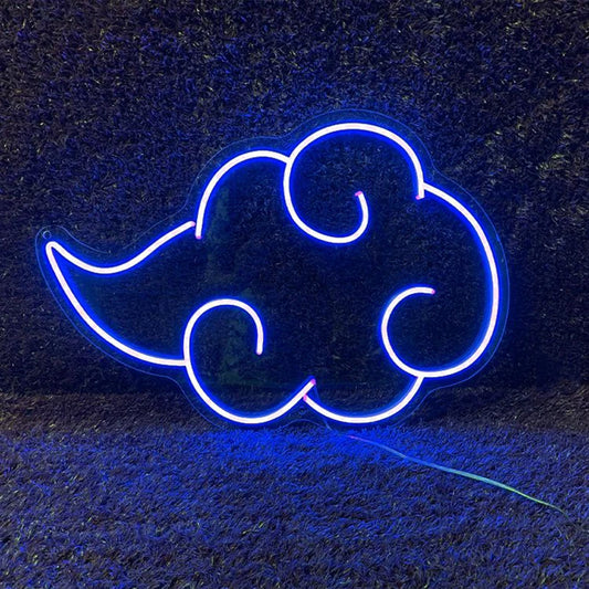 Iconic Neon Anime Cloud - LED Wall sign