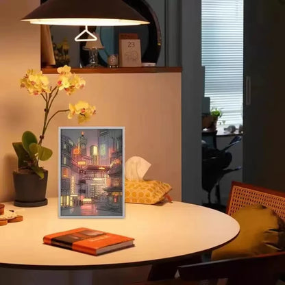 Lo-Fi City LED Light Painting