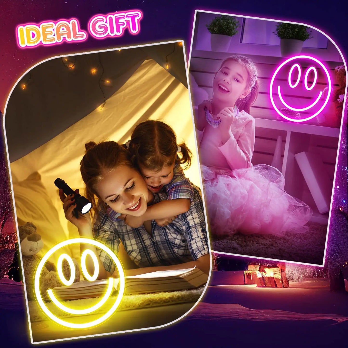 Smiley Face Neon Signs – Fun and Cheerful Vibes