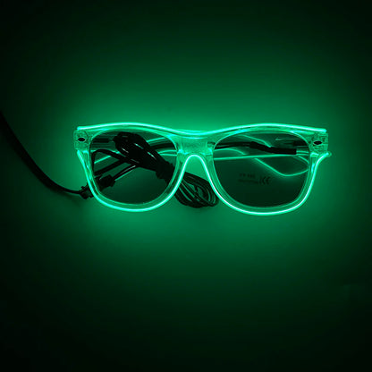 Light Up LED Glow Sunglasses – Fun & Flashy Neon Party Shades